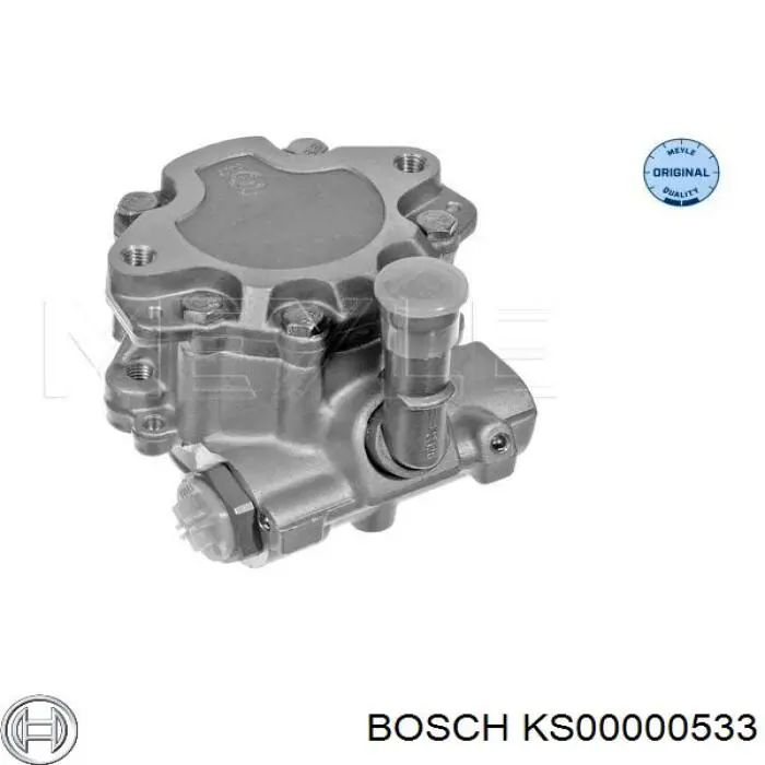 Bomba de dirección hidráulica Bosch KS00000533