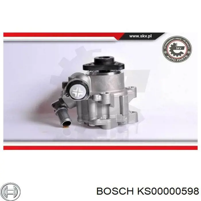 Bomba de dirección hidráulica Bosch KS00000598
