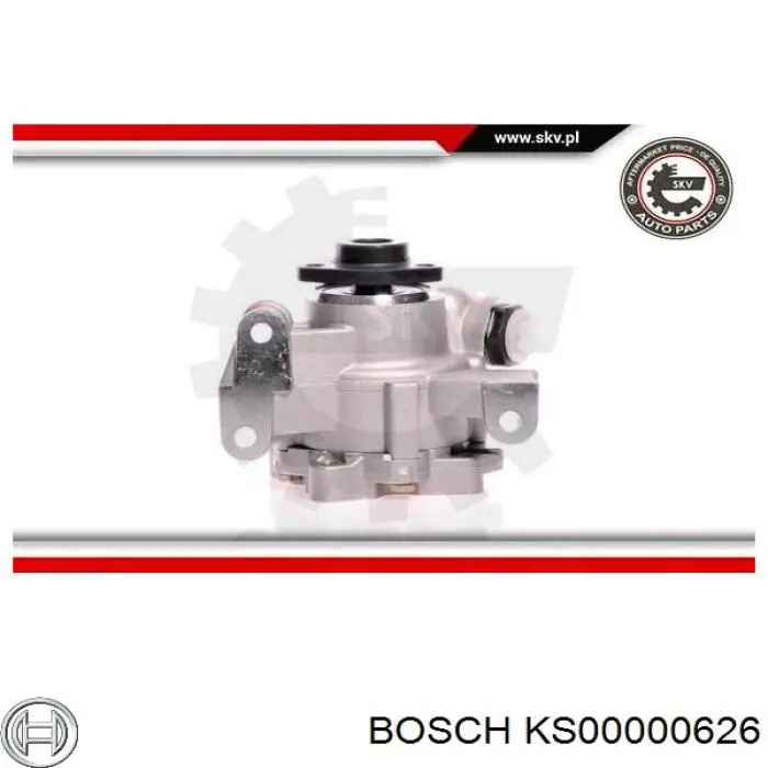 Bomba de dirección hidráulica Bosch KS00000626