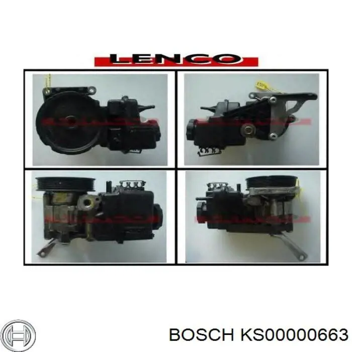 KS00000663 Bosch bomba hidráulica de dirección