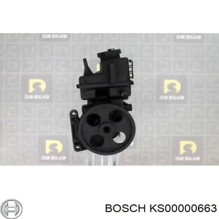 Bomba de dirección hidráulica Bosch KS00000663