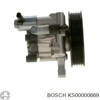 K S00 000 669 Bosch bomba hidráulica de dirección