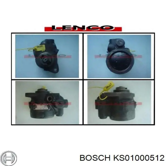 KS01000512 Bosch bomba hidráulica de dirección