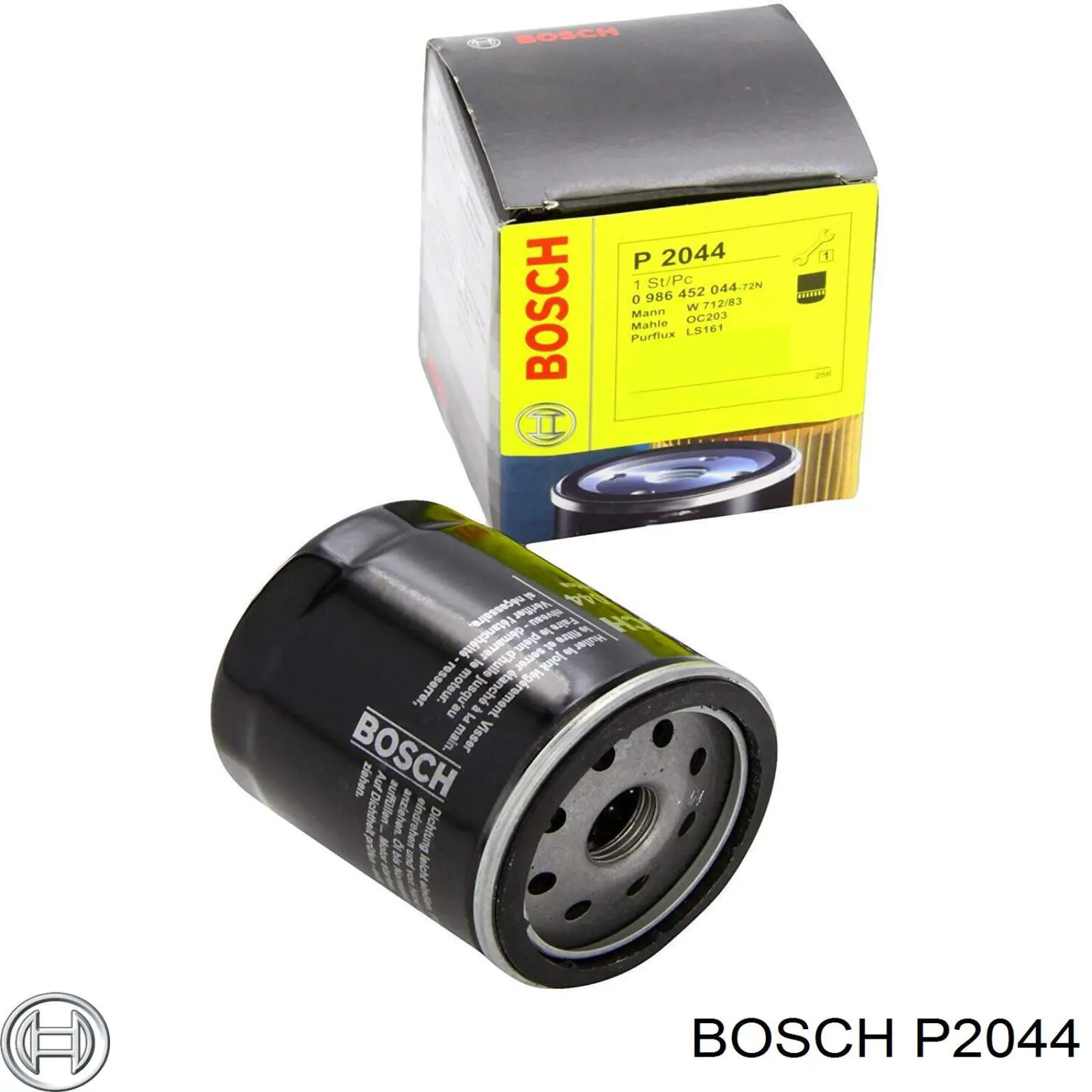 P2044 Bosch filtro de aceite