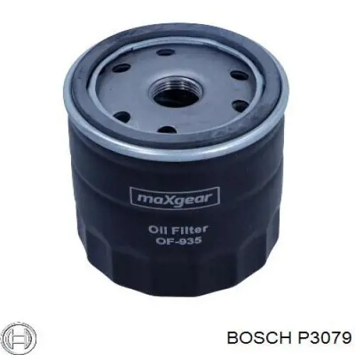 Comprar P3079 Bosch Portafiltro de aceite
