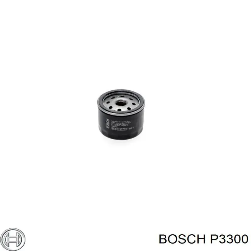 P3300 Bosch filtro de aceite