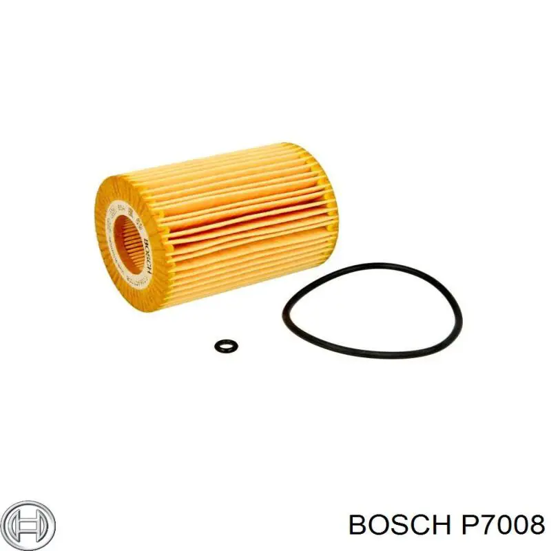 P7008 Bosch filtro de aceite