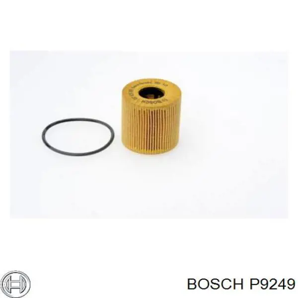 P9249 Bosch filtro de aceite