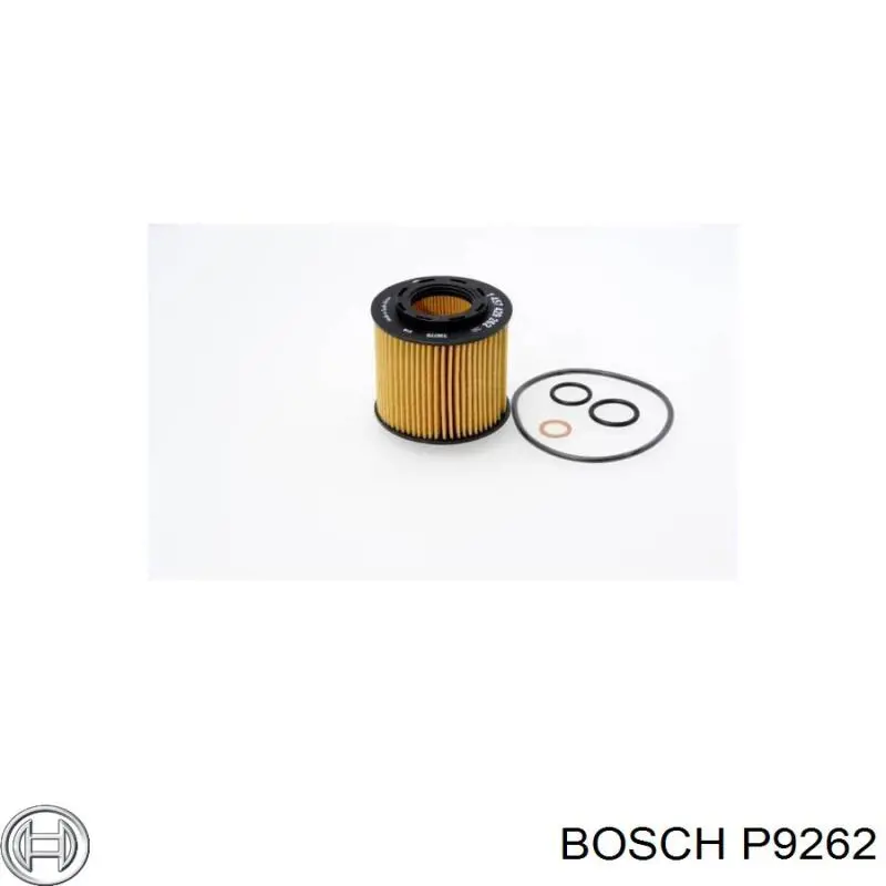 Filtro de aceite Bosch P9262 precio, desde 6,73 EUR