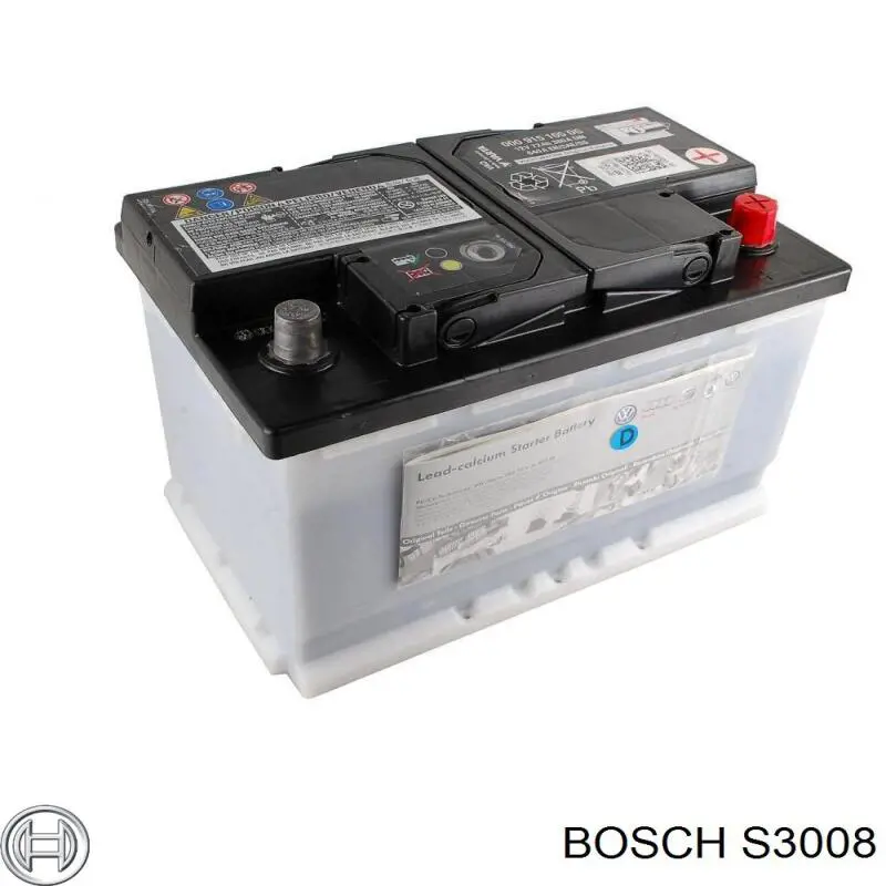 Batería de Arranque Bosch (S3008)