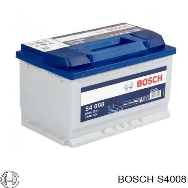 Batería de arranque Bosch S4008 precio, desde 182,79 USD