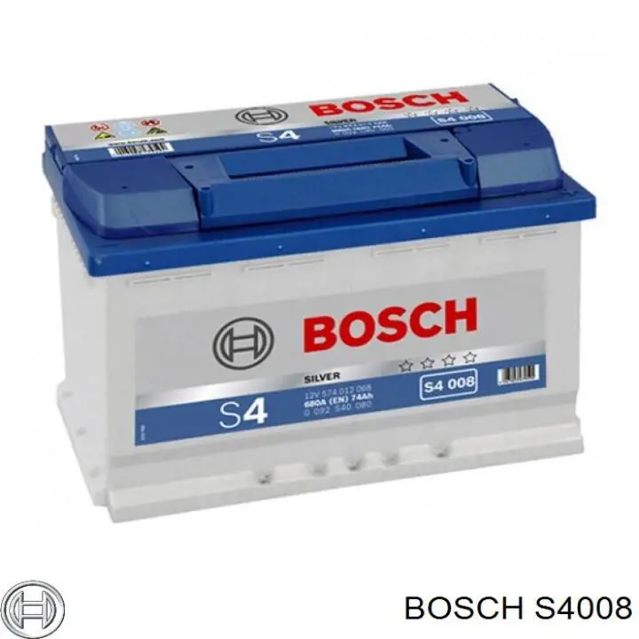 Batería de Arranque Bosch (S4008)