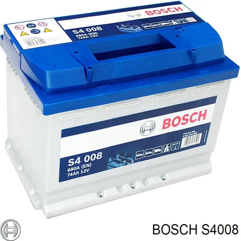 S4008 Bosch Batería Start-Stop