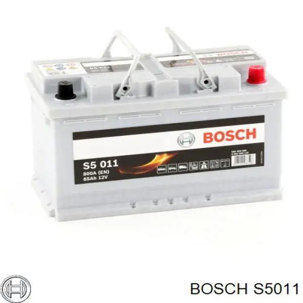 Batería de Arranque Bosch (S5011)