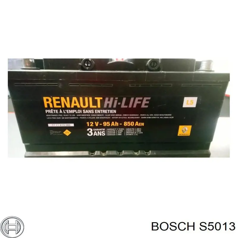 Batería de arranque Peugeot 407 6E