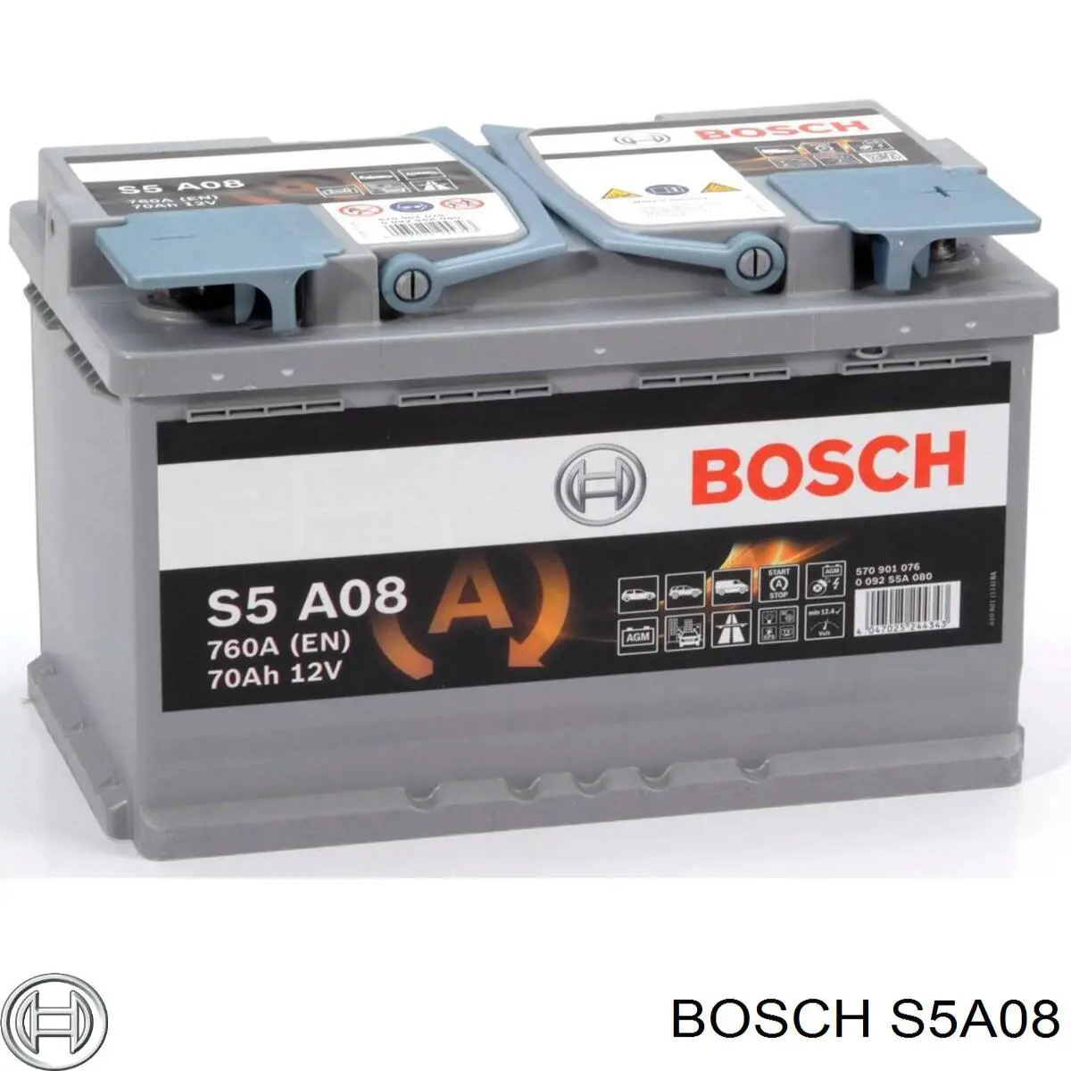 Batería de Arranque Bosch (S5A08)