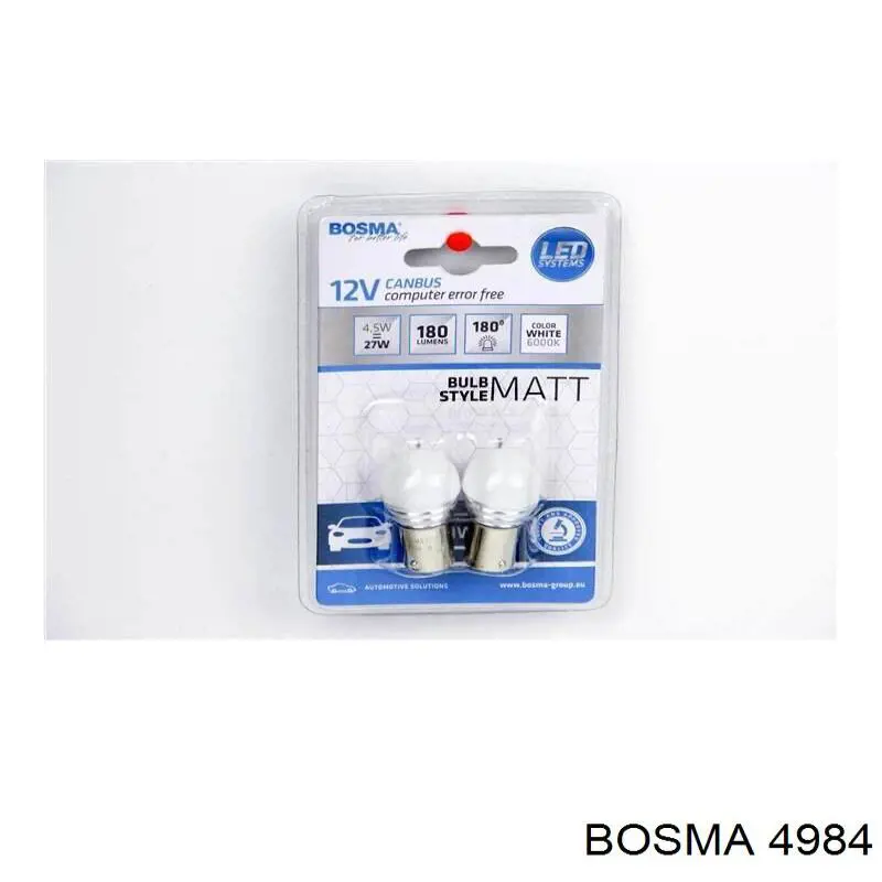Bombilla 4984 Bosma