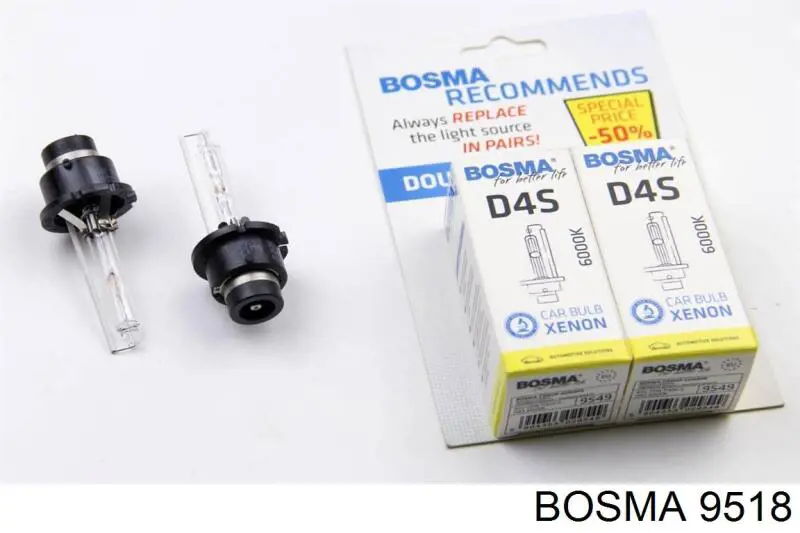 9518 Bosma bombilla de xenon