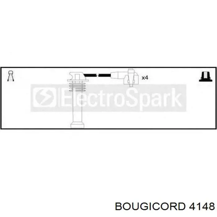 530035 Maxgear Cables de alta tensión, juego