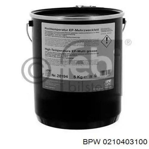 0210403100 BPW Grasa para rodamientos y juntas homocinéticas