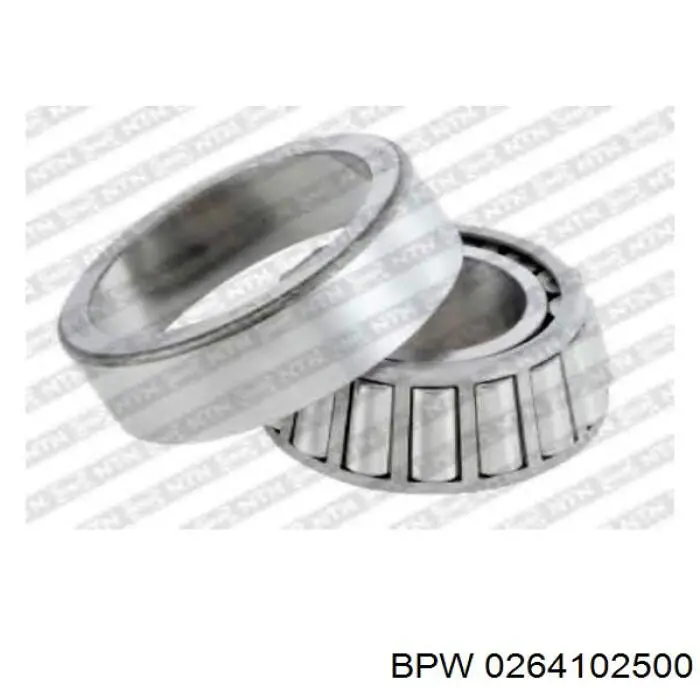 Rodamiento de rueda delantero BPW 0264102500