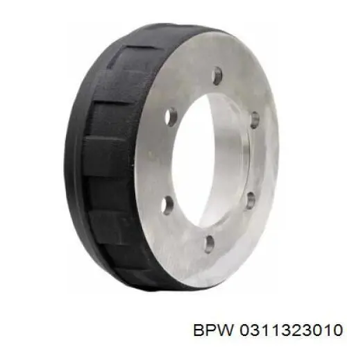 Buje metálico de la ballesta trasera 0311323010 BPW