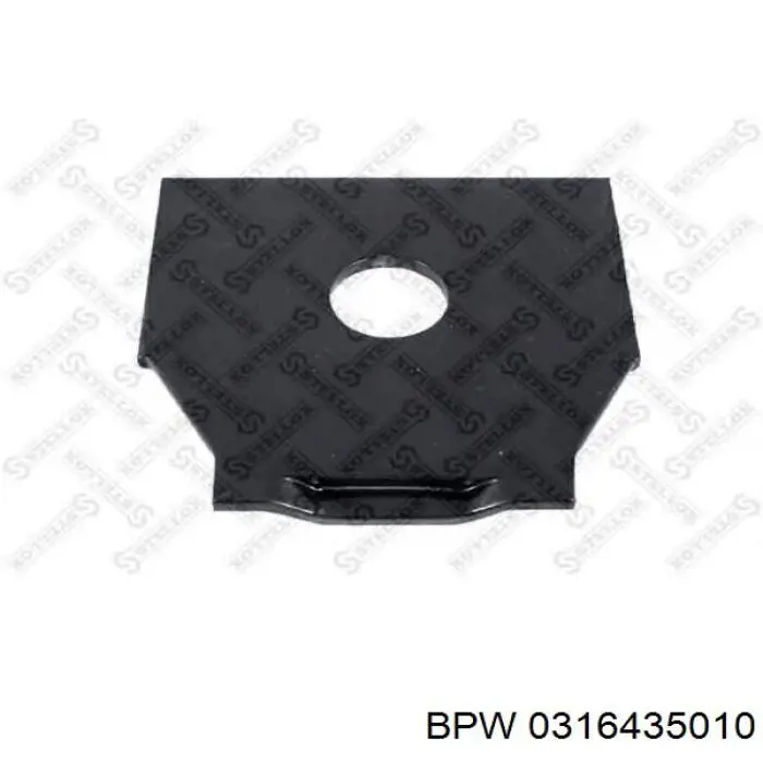0316435010 BPW Buje metálico de la ballesta trasera