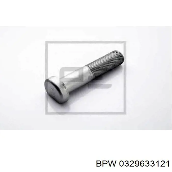 03.296.33.12.1 BPW tornillo de rueda trasero