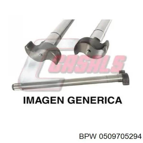 Eje de freno 0509705294 BPW