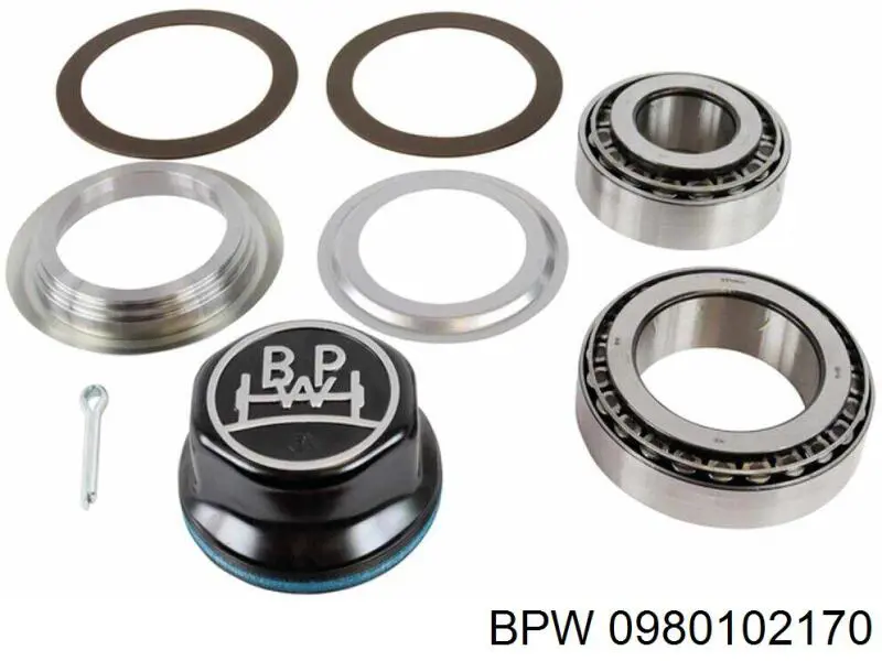 Kit de reparación de maza trasera BPW 0980102170 precio, desde 57,31 EUR