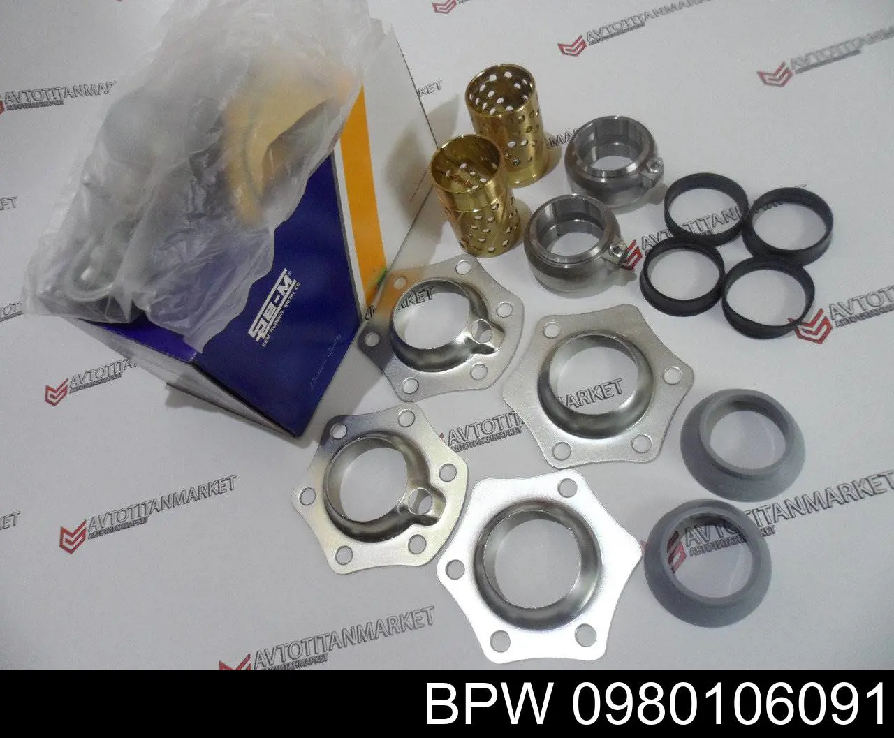 Comprar 0980106091 BPW Kit de reparación eje de freno (trinquete)