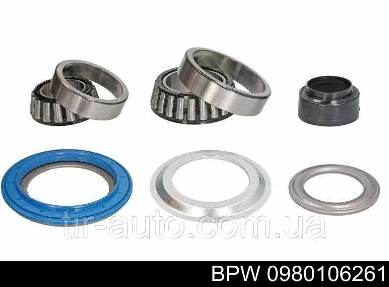 Cojinete de rueda delantero 0980106261 BPW