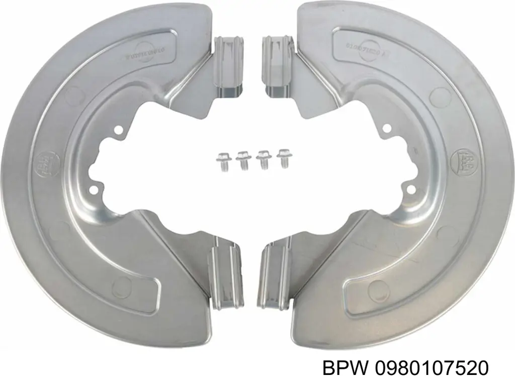0980107520 BPW Protector de disco de freno trasero