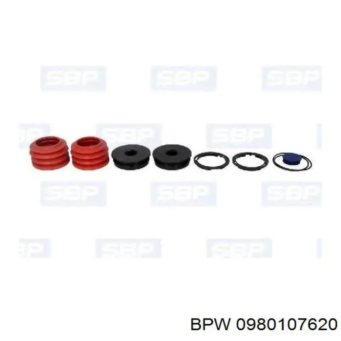 0980107620 BPW Kit de reparación de frenos trasero