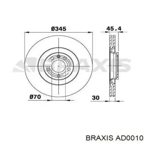 09.E567.11 Brembo freno de disco delantero