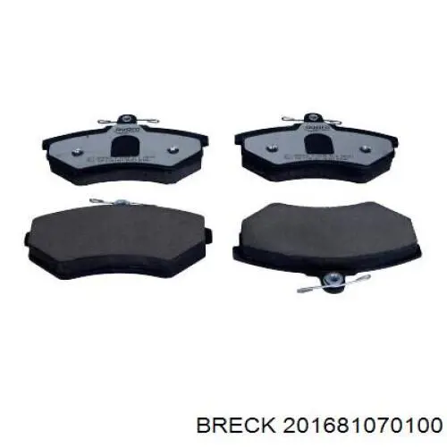 Pastillas de freno delanteras Seat Toledo 1 1L