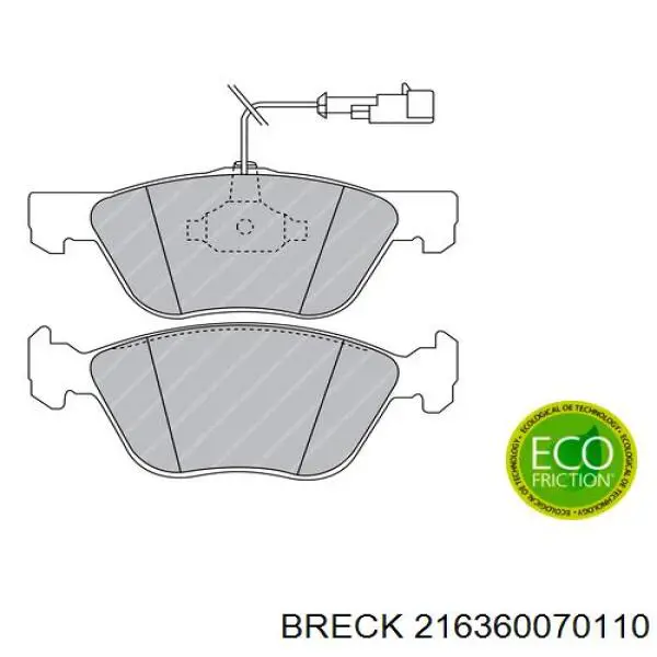 Pastillas de freno delanteras Alfa Romeo 156 932