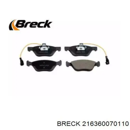 Pastillas de freno delanteras Alfa Romeo 156 932