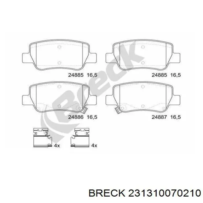 Pastillas de freno delanteras Seat Ibiza 5 KJ1, KJG