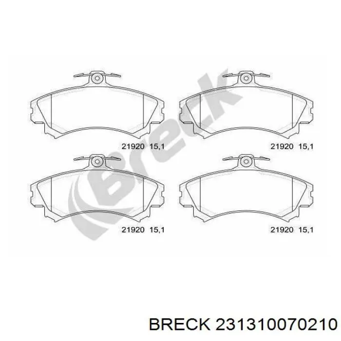 Pastillas de freno delanteras Seat Ibiza 5 KJ1, KJG