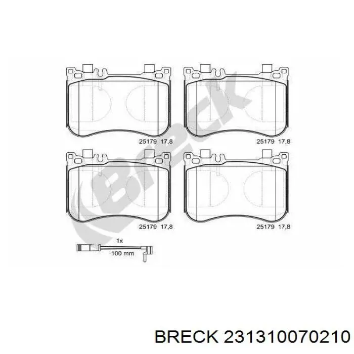 Pastillas de freno delanteras Seat Ibiza 5 KJ1, KJG