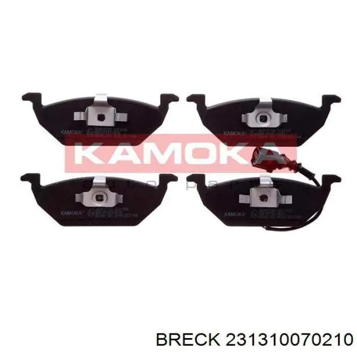 Pastillas de freno delanteras Seat Ibiza 5 KJ1, KJG