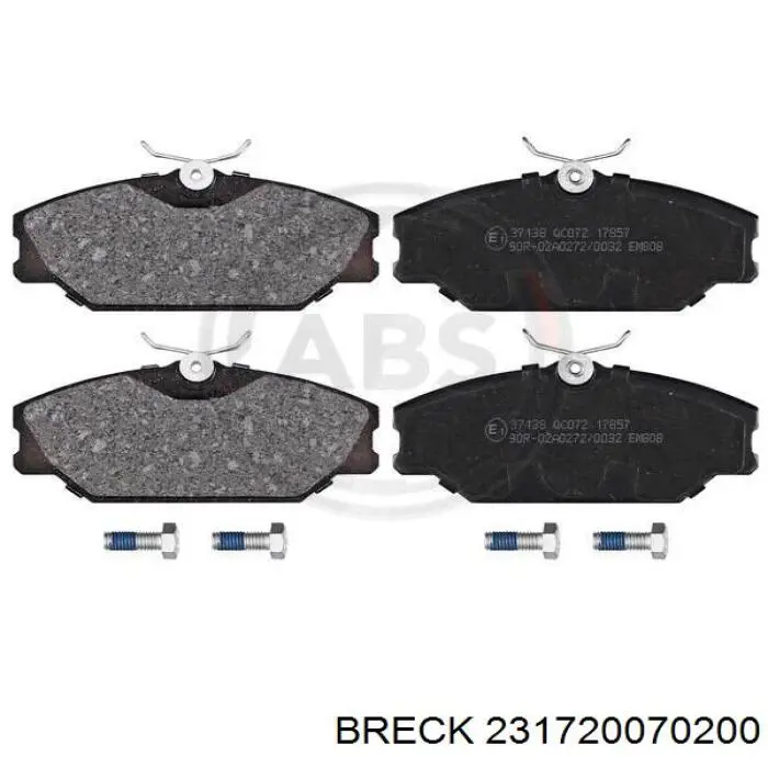 Pastillas de freno delanteras Renault Laguna 1 B56, 556