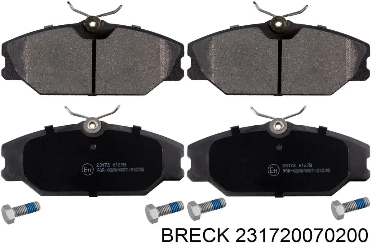 Pastillas de freno delanteras Renault Laguna 1 B56, 556