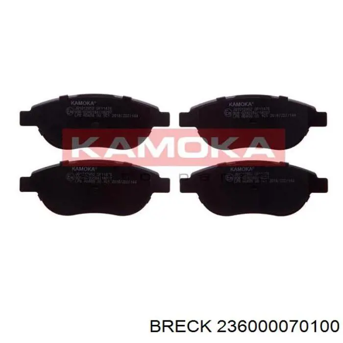 Pastillas de freno delanteras Citroen C3 1 FC