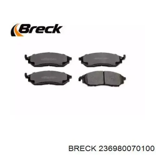 Pastillas de freno delanteras Nissan Navara D40M