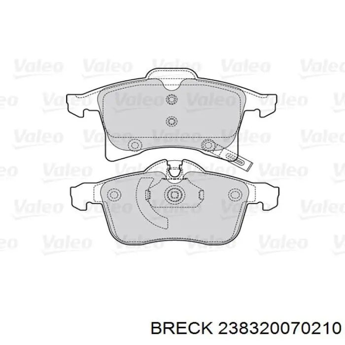 Pastillas de freno delanteras Opel Corsa X12