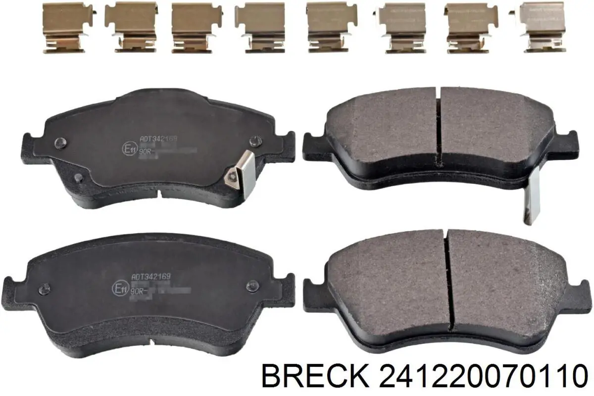 Pastillas de freno delanteras Toyota Corolla E12