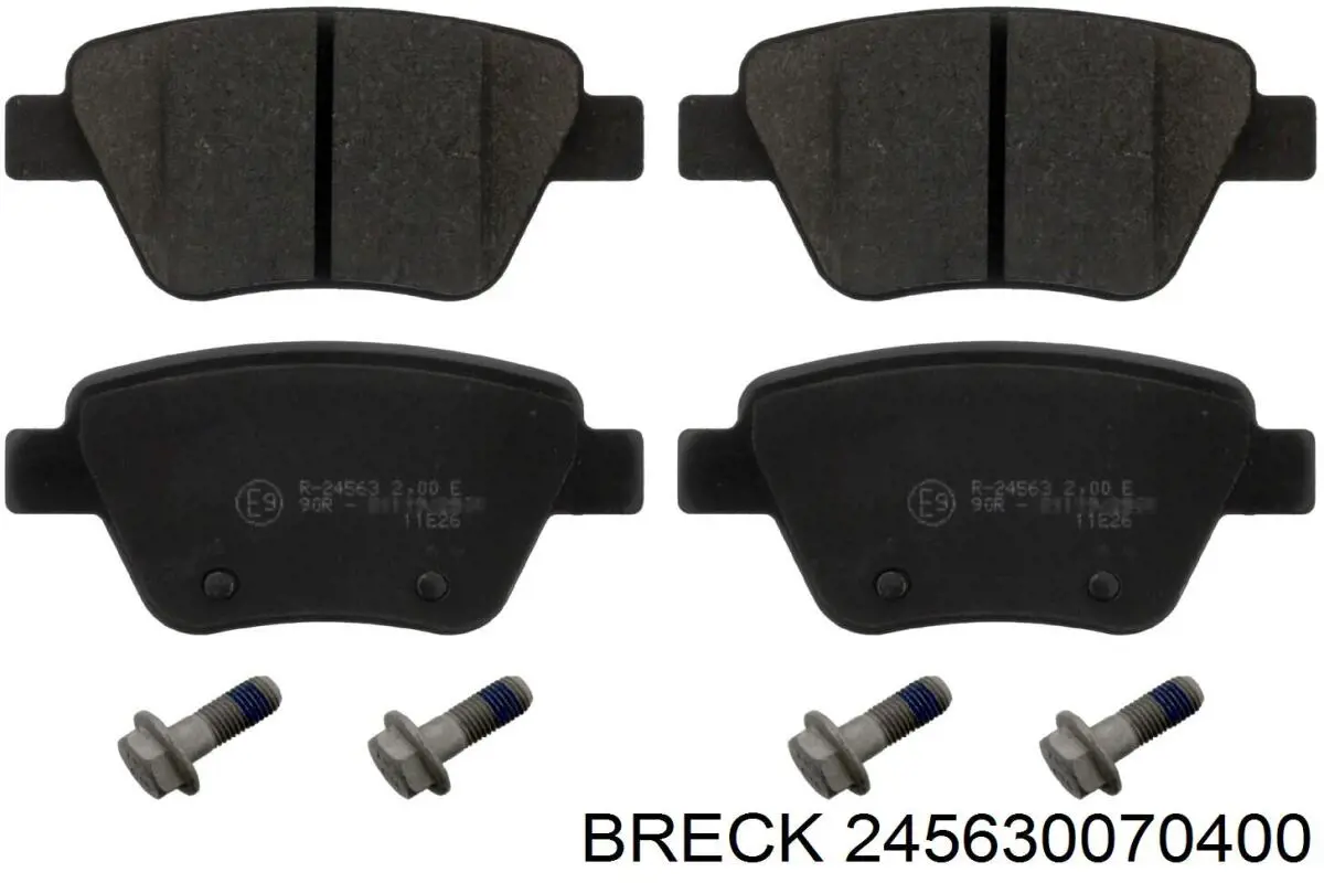 Pastillas de freno traseras Volkswagen Jetta 6 162, 163, AV3, AV2, AY2, AY3