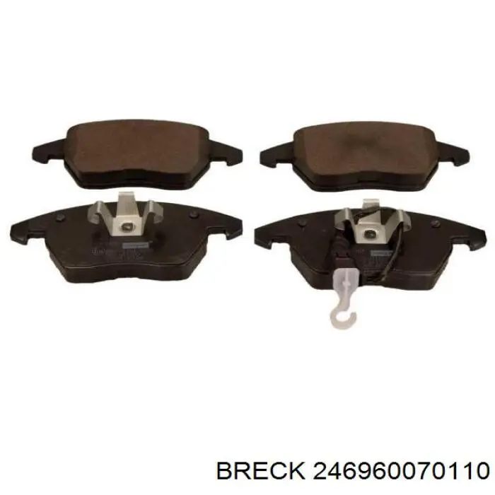 Pastillas de freno delanteras Seat Leon 2 1P1